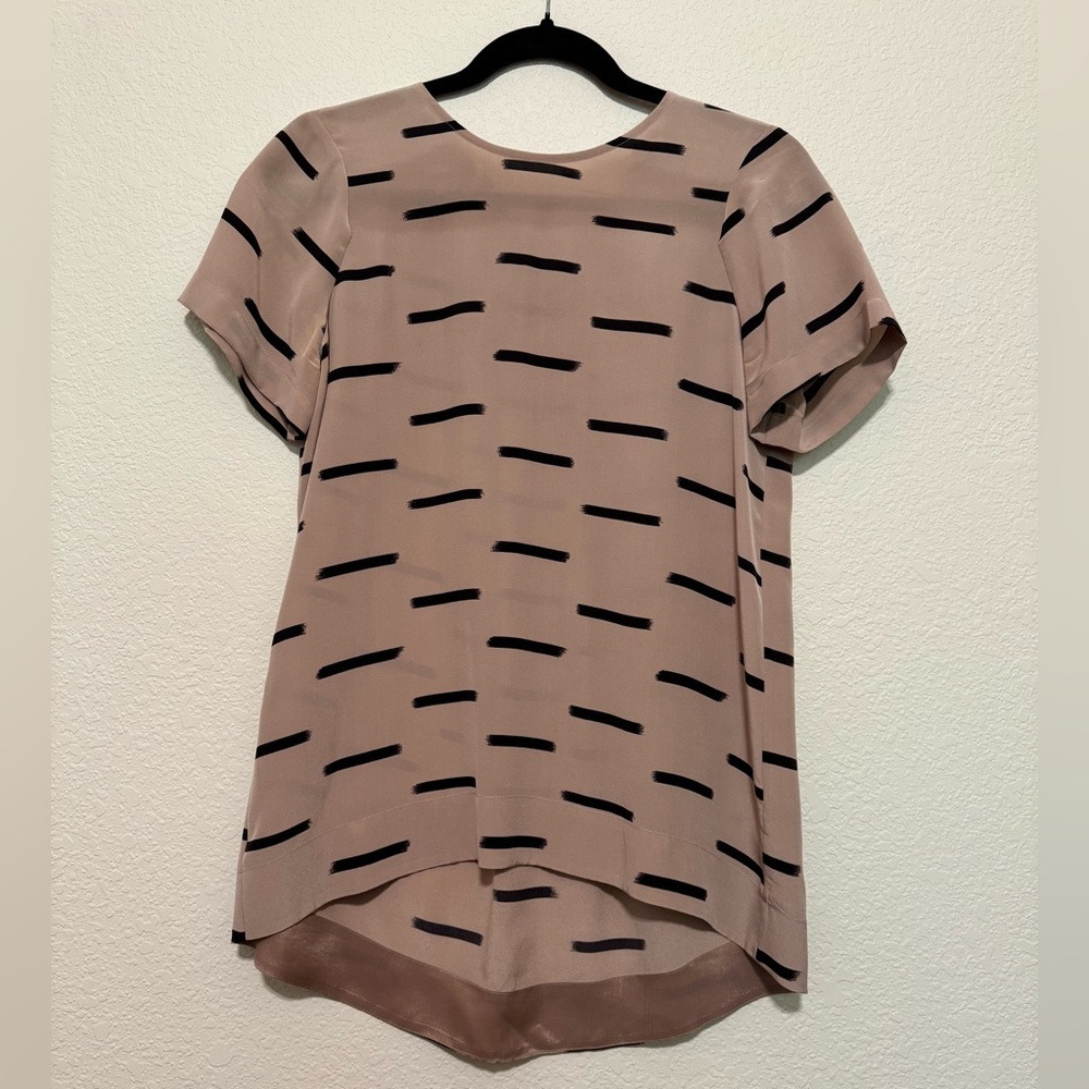 Madewell Silk Tunic Top